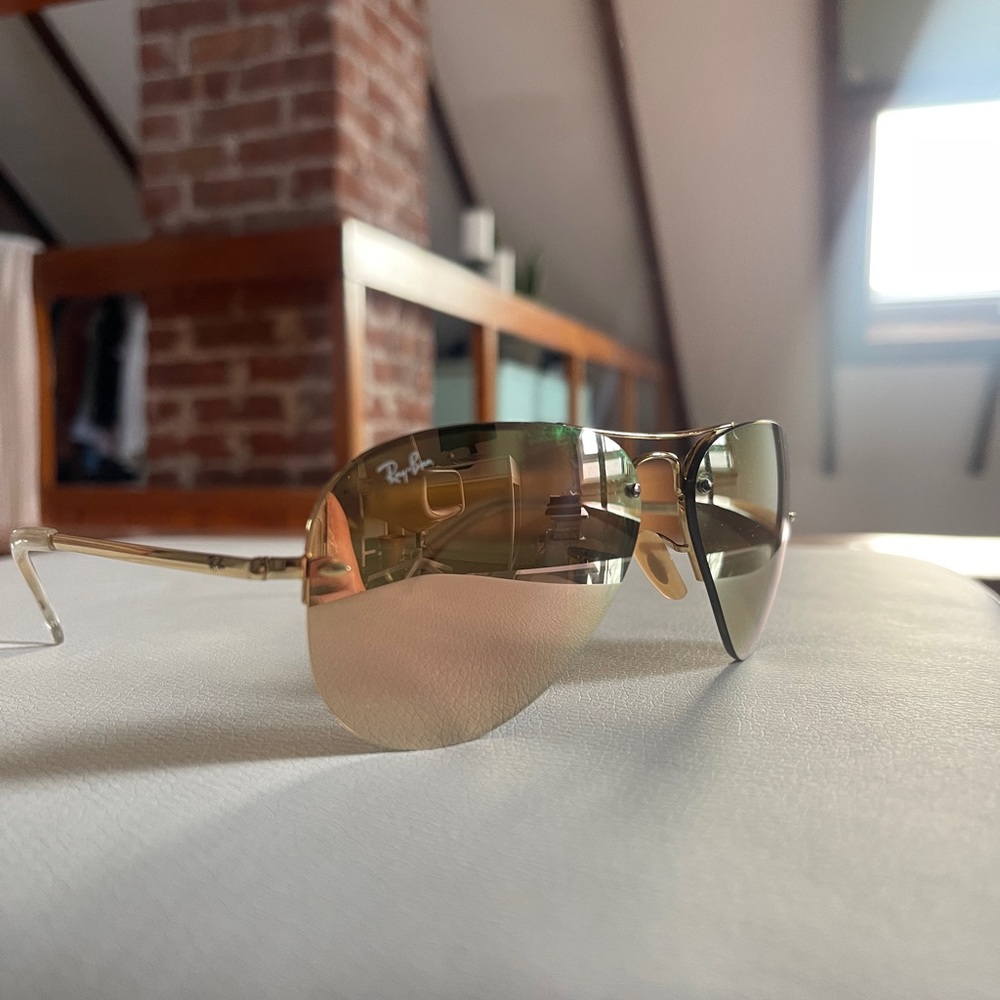 Gold Ray Bans Reflection Mirror Type - image 2